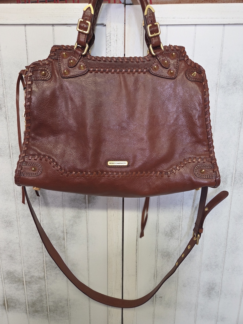 Rebecca Minkoff Brown Leather Tote Bag